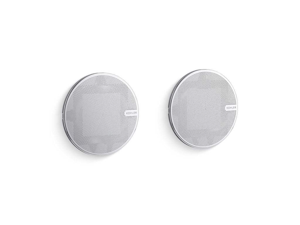 KOHLER K-30318-SN Soundtile Shower Speakers - Vibrant Polished Nickel