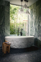 KOHLER K-32695-PELED-2GL Landshapes By Daniel Arsham 14-3/4" Pendant - Brushed Moderne Brass