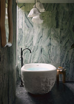 KOHLER K-32695-PELED-2GL Landshapes By Daniel Arsham 14-3/4" Pendant - Brushed Moderne Brass