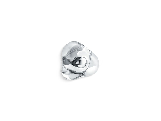 KOHLER K-32263-0L Landshapes by Daniel Arsham Triangular cabinet knob - Clear