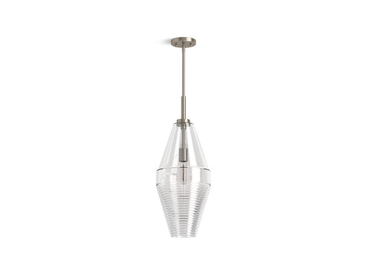 KOHLER 42195-PE01-BNL Simplice Diamond Pendant  -  Brushed Nickel