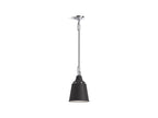 KOHLER K-42201-PE01-CBL Varla 9" Pendant - Polished Chrome/Matte Black