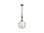 KOHLER K-42197-PE01-BLL Simplice 12" Teardrop Pendant - Matte Black