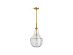 KOHLER K-42197-PE01-BLL Simplice 12" Teardrop Pendant - Matte Black