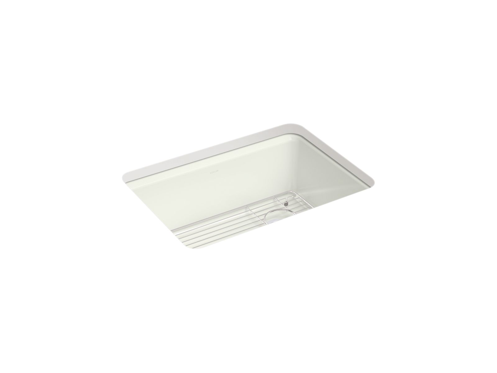 KOHLER K-8668-5UA1-NY Riverby 27 in. Undermount Single-Bowl Kitchen Sink  -  Dune