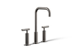 KOHLER K-14408-4-TT Purist Widespread Bathroom Sink Faucet With Lever Handles, 1.2 Gpm - Vibrant Titanium