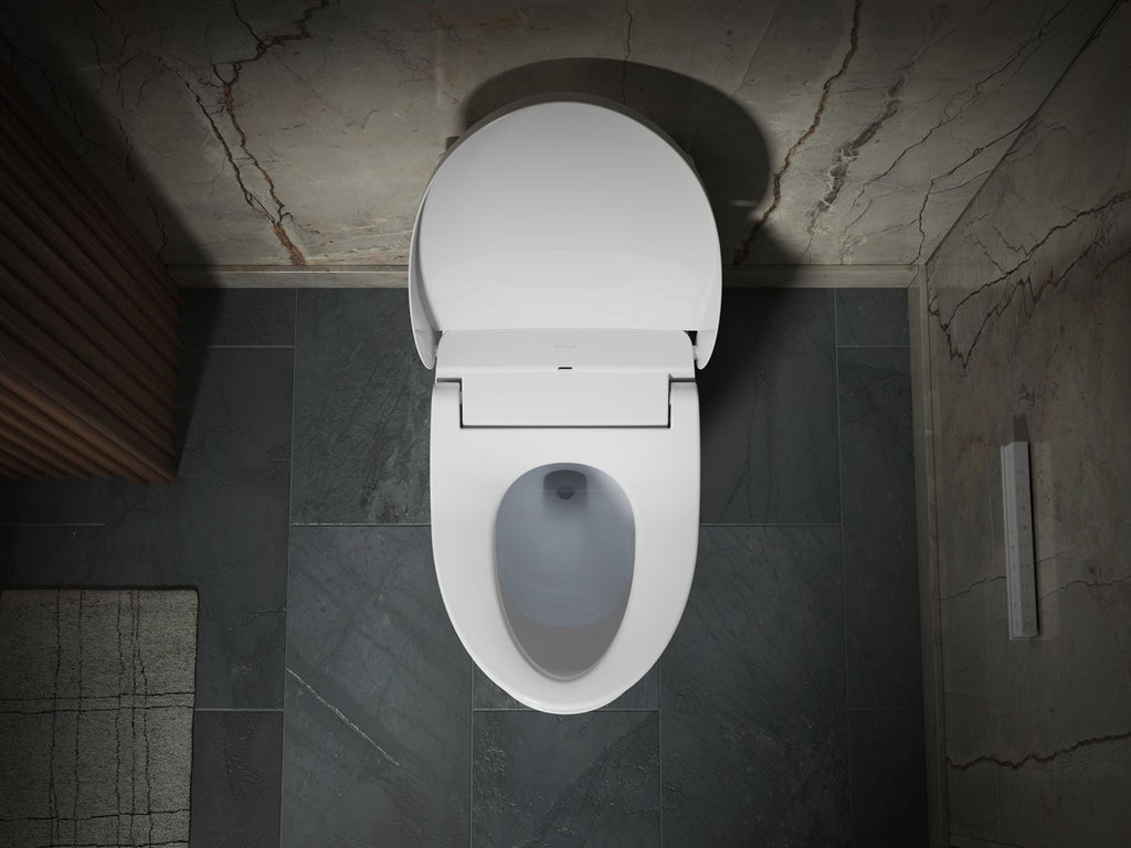 KOHLER K-30805-0 Purewash E880 Elongated Bidet Toilet Seat With Remote Control - White