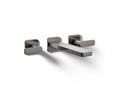 KOHLER K-T27120-4-TT Parallel Wall-Mount Bathroom Sink Faucet Trim, 1.2 Gpm - Vibrant Titanium