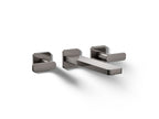 KOHLER K-T27120-4-TT Parallel Wall-Mount Bathroom Sink Faucet Trim, 1.2 Gpm - Vibrant Titanium