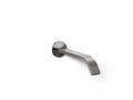 KOHLER K-T23888-TT Components Wall-Mount Bathroom Sink Faucet Spout With Ribbon Design, 1.2 Gpm - Vibrant Titanium