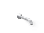 KOHLER K-T23888-CP Components Wall-Mount Bathroom Sink Faucet Spout With Ribbon Design, 1.2 Gpm - Polished Chrome