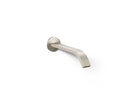 KOHLER K-T23888-BN Components Wall-Mount Bathroom Sink Faucet Spout With Ribbon Design, 1.2 Gpm - Vibrant Brushed Nickel