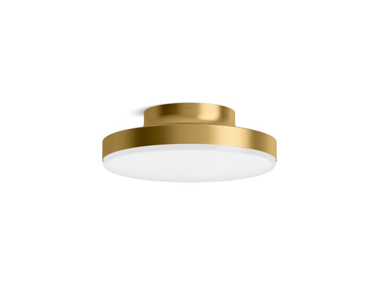 KOHLER 30624-FMLED-2GL Purist 15 in. Flush-Mount  -  Brushed Moderne Brass