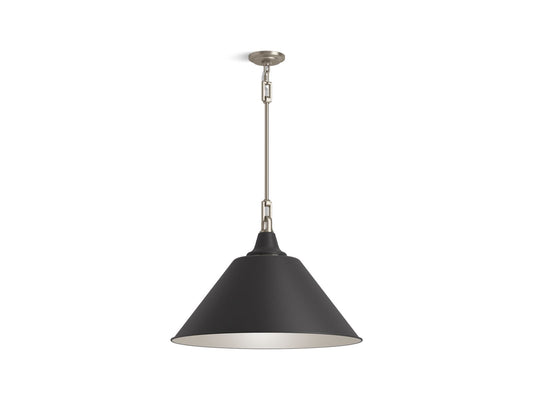 KOHLER 42203-PE01-MSL Varla 24 in. Pendant  -  Matte Black Brushed Nickel