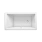 KOHLER K-1173-GH-0 Underscore 66" X 36" Drop-In Heated Bubblemassage Air Bath In White