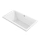 KOHLER K-1173-GHW-0 Underscore 66" X 36" Drop-In Heated Bubblemassage Air Bath In White