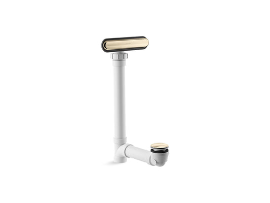 KOHLER K-7272-AF Clearflo Slotted overflow bath drain - Vibrant French Gold