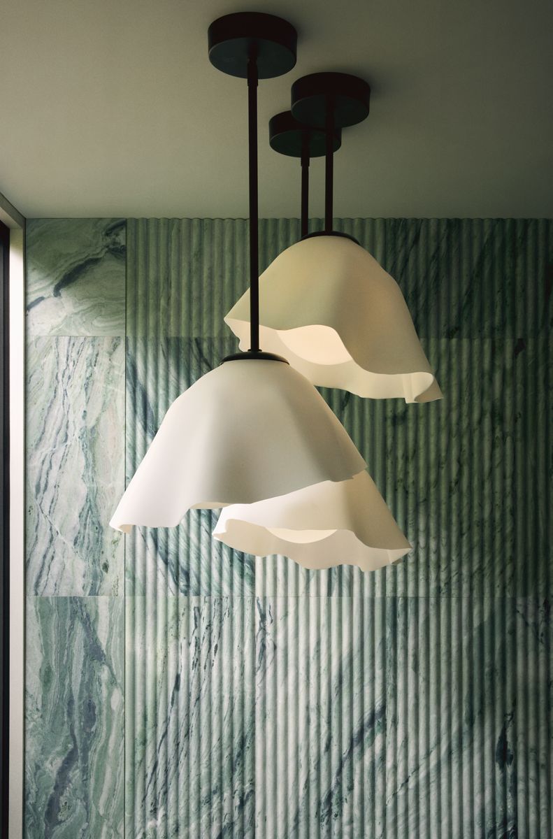 KOHLER K-32695-PELED-2GL Landshapes By Daniel Arsham 14-3/4" Pendant - Brushed Moderne Brass