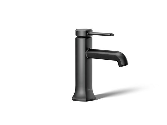 KOHLER K-27000-4-BL Occasion Single-Handle Bathroom Sink Faucet, 1.2 Gpm In Matte Black