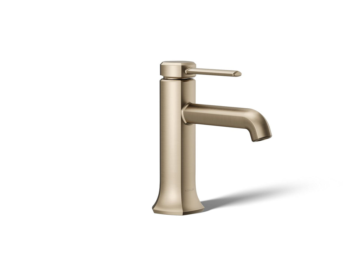 KOHLER K-27000-4-BV Occasion Single-Handle Bathroom Sink Faucet, 1.2 Gpm - Vibrant Brushed Bronze
