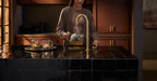 KOHLER K-T30924-VS Aquifer 4-In-1 Tall Arc Beverage Faucet - Vibrant Stainless