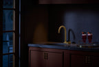 KOHLER K-T30925-VS Aquifer 4-In-1 Short Arc Beverage Faucet - Vibrant Stainless