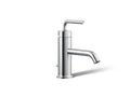 KOHLER K-14402-4A-CP Purist Single-Handle Bathroom Sink Faucet With Straight Lever Handle, 1.2 Gpm - Polished Chrome