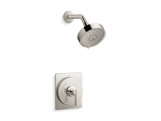 KOHLER K-TS35916-4Y-SN Castia By Studio Mcgee Rite-Temp Shower Trim Kit, 2.5 Gpm In Vibrant Polished Nickel