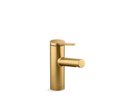 KOHLER K-35048-4-2MB Single-handle bathroom sink faucet, 1.2 gpm  -  Vibrant Brushed Moderne Brass