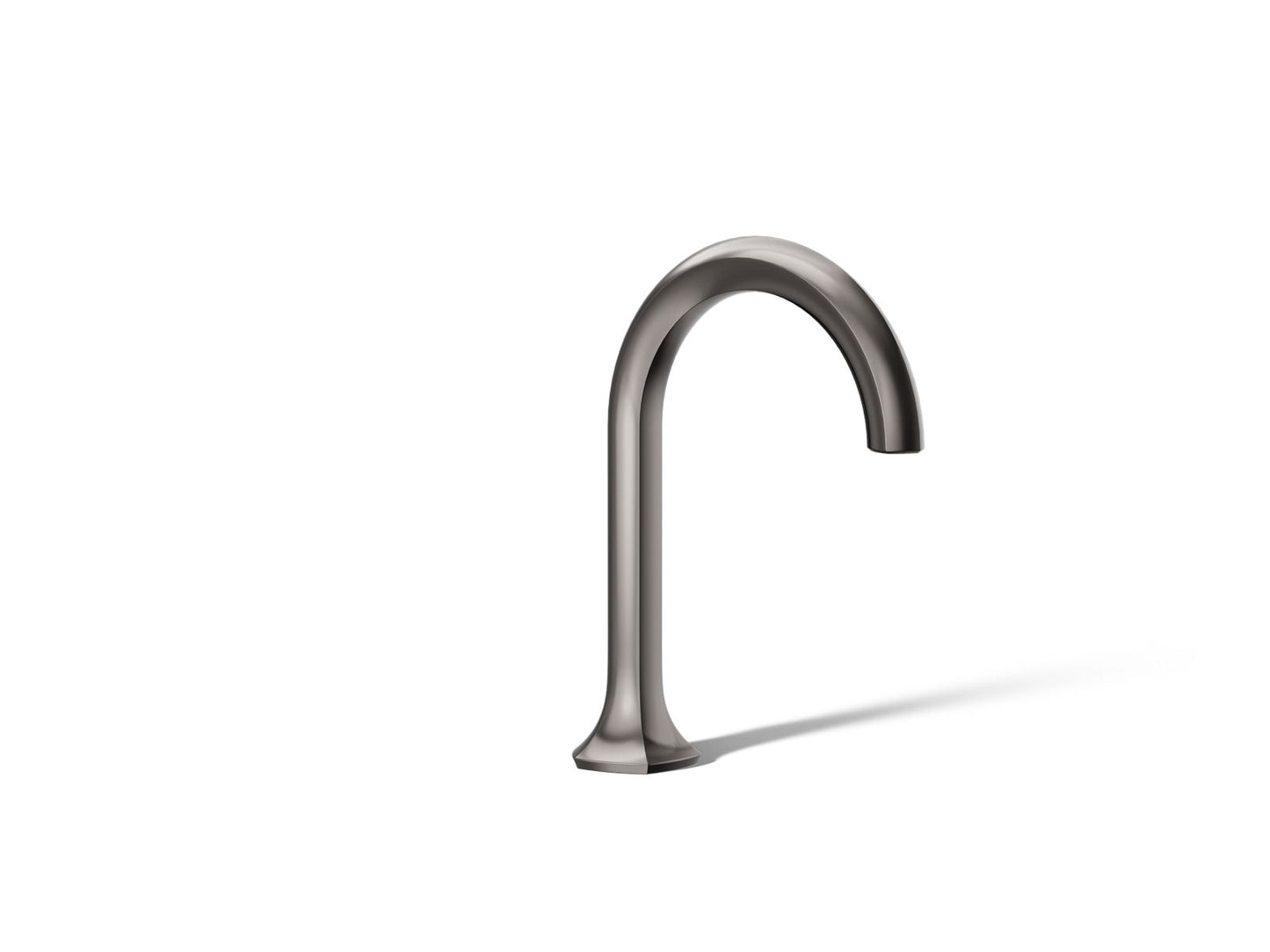 KOHLER K-27008-TT Occasion Bathroom Sink Faucet Spout With Cane Design, 1.2 Gpm In Vibrant Titanium