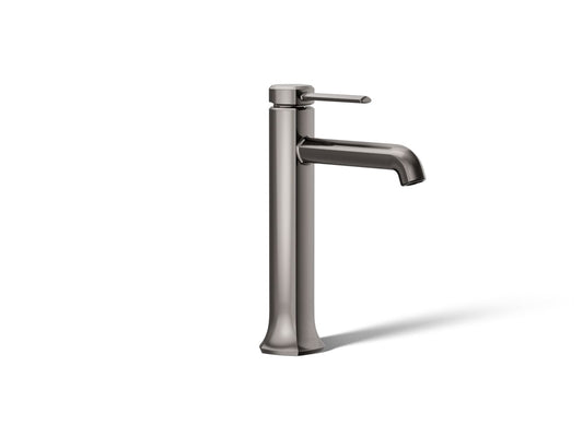 KOHLER K-27003-4-TT Occasion Tall Single-Handle Bathroom Sink Faucet, 1.2 Gpm In Vibrant Titanium