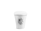 KOHLER K-5401-DA-0 Landshapes By Daniel Arsham One-Piece Elongated Smart Toilet, Dual-Flush - Landshapes Smart Toilet