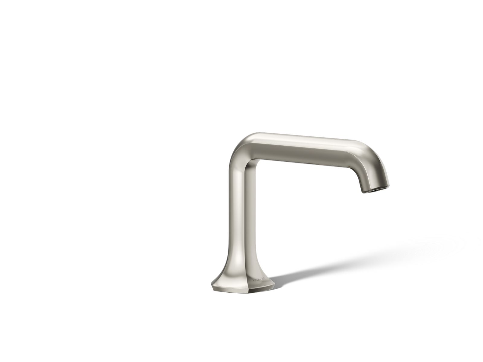 KOHLER K-27009-SN Occasion Bathroom Sink Faucet Spout With Straight Design, 1.2 Gpm - Vibrant Polished Nickel