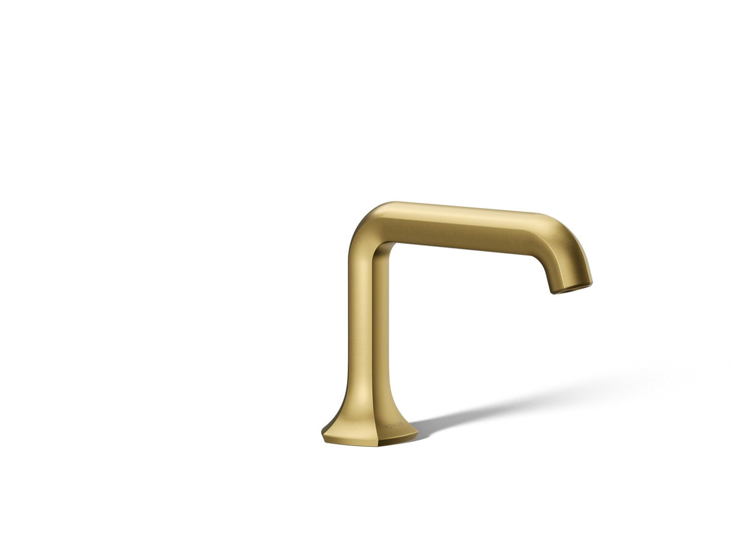 KOHLER K-27009-2MB Occasion Bathroom Sink Faucet Spout With Straight Design, 1.2 Gpm In Vibrant Brushed Moderne Brass