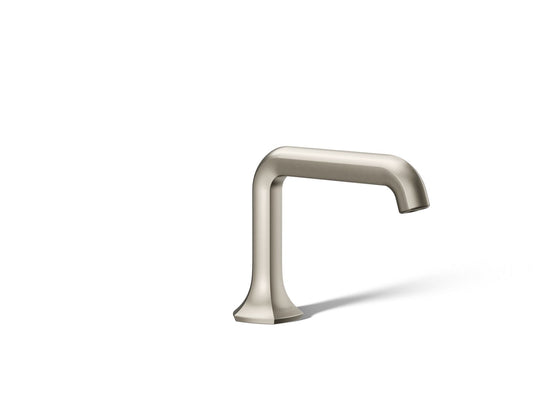 KOHLER K-27009-BN Occasion Bathroom sink faucet spout with Straight design, 1.2 gpm - Vibrant Brushed Nickel