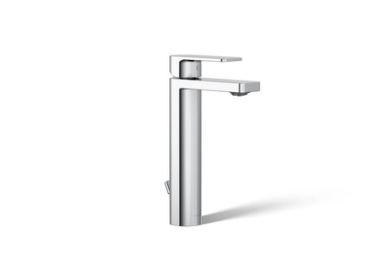 KOHLER K-23475-4-CP Parallel Tall single-handle bathroom sink faucet, 1.2 gpm - Polished Chrome