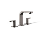 KOHLER K-23484-4-TT Parallel Widespread Bathroom Sink Faucet, 1.2 Gpm - Vibrant Titanium