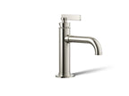 KOHLER K-35907-4-SN Castia By Studio Mcgee Single-Handle Bathroom Sink Faucet, 1.2 Gpm - Vibrant Polished Nickel