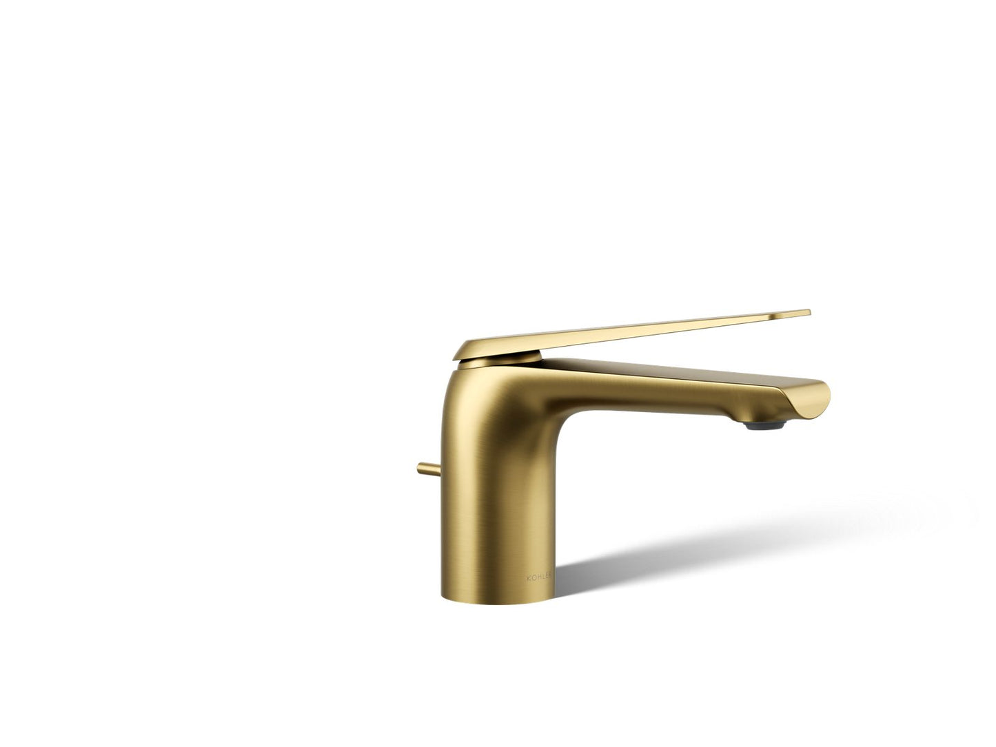 KOHLER K-97345-4-2MB Avid Single-Handle Bathroom Sink Faucet, 1.2 Gpm In Vibrant Brushed Moderne Brass