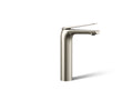 KOHLER K-97347-4-BN Avid Tall Single-Handle Bathroom Sink Faucet, 1.2 Gpm - Vibrant Brushed Nickel