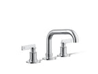 KOHLER K-35908-4N-CP Castia By Studio Mcgee Widespread Bathroom Sink Faucet, 0.5 Gpm - Polished Chrome