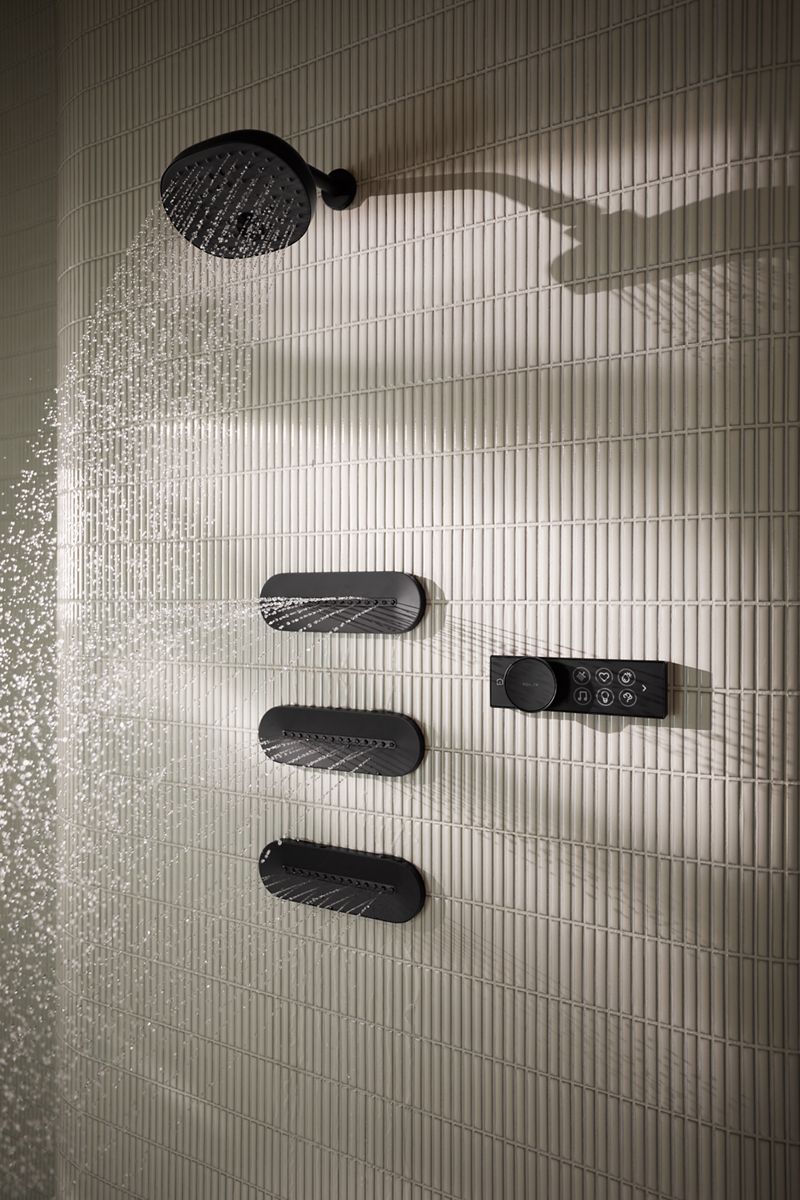 KOHLER K-26318-SN Statement Shower Arm And Flange - Vibrant Polished Nickel