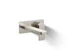 KOHLER K-22567-4-SN Parallel Wall-Mount Single-Handle Bathroom Sink Faucet, 1.2 Gpm - Vibrant Polished Nickel