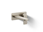 KOHLER K-22567-4-BN Parallel Wall-Mount Single-Handle Bathroom Sink Faucet, 1.2 Gpm - Vibrant Brushed Nickel