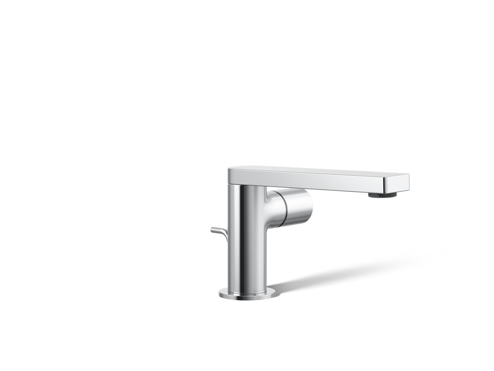 KOHLER K-73050-7-CP Composed Single-Handle Bathroom Sink Faucet With Cylindrical Handle, 1.2 Gpm - Polished Chrome