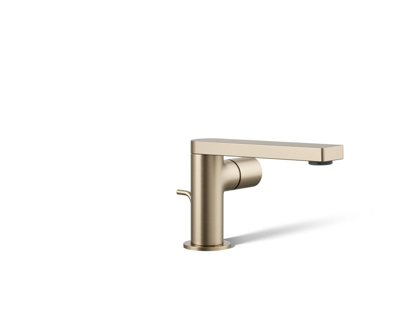 KOHLER K-73050-7-BV Composed Single-Handle Bathroom Sink Faucet With Cylindrical Handle, 1.2 Gpm In Vibrant Brushed Bronze