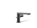 KOHLER K-73050-7-BL Composed Single-Handle Bathroom Sink Faucet With Cylindrical Handle, 1.2 Gpm - Matte Black