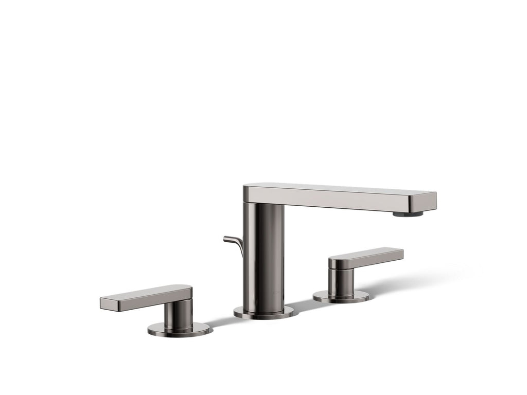 KOHLER K-73060-4-TT Composed Widespread Bathroom Sink Faucet With Lever Handles, 1.2 Gpm - Vibrant Titanium