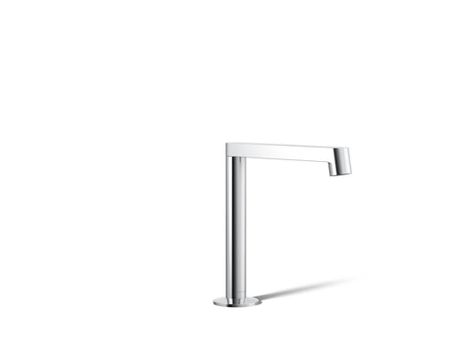 KOHLER K-77969-CP Components Bathroom sink faucet spout with Row design, 1.2 gpm - Polished Chrome