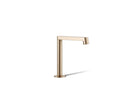 KOHLER K-77969-BV Components Bathroom Sink Faucet Spout With Row Design, 1.2 Gpm - Vibrant Brushed Bronze